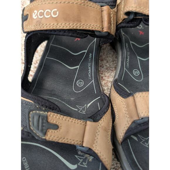 ECCO Yucatan Men\'s leather Sandals size 46/13 Offroad hiking adventure shoes main image 11
